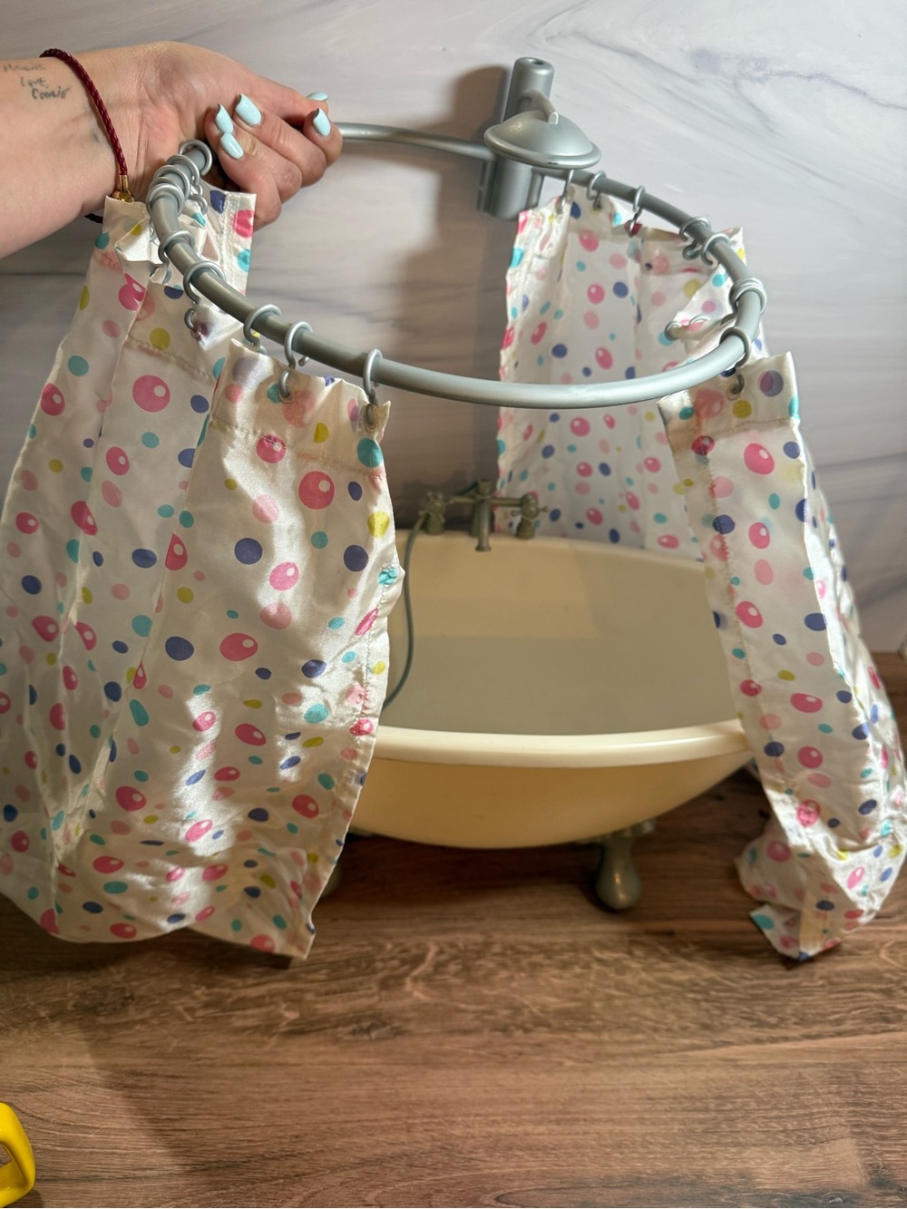 American Girl Bathtub Shower Parts
